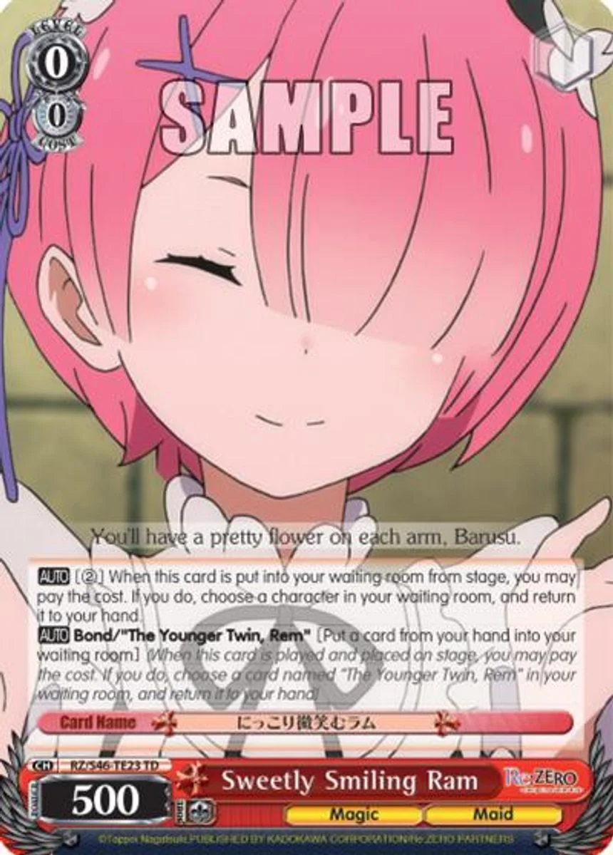Sweetly Smiling Ram 「RZ/S46-TE23」「EN」