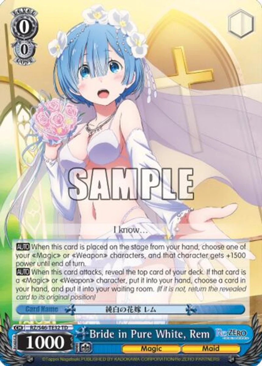 Bride in Pure White, Rem 「RZ/S46-TE32」「EN」