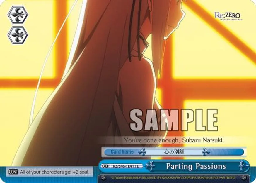 Parting Passions 「RZ/S46-TE41」「EN」
