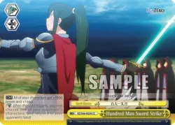 Hundred Man Sword Strike #RZ/S46-E029 · Weiss Schwarz