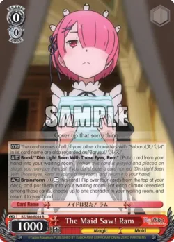 The Maid Saw! Ram #RZ/S46-E034 · Weiss Schwarz