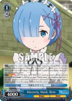 Masterly Maid, Rem 「RZ/S46-E089」「EN」
