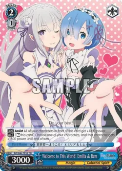 Welcome to This World! Emilia & Rem 「RZ/S46-TE35」「EN」