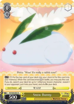Snow Bunny #RZ/S68-E001 · Weiss Schwarz