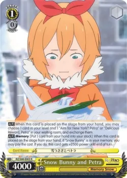 Snow Bunny and Petra #RZ/S68-E003 · Weiss Schwarz