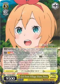 Girl from Village Irlam, Petra #RZ/S68-E007 · Weiss Schwarz