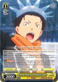 Another World-Style? Incitement, Subaru #RZ/S68-E010 · Weiss Schwarz