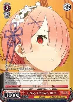 Heavy Drinker, Ram #RZ/S68-E017 · Weiss Schwarz