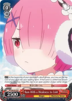 Ram With a Weakness to Cold #RZ/S68-E019 · Weiss Schwarz