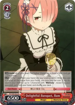 Delightful Banquet, Ram #RZ/S68-E022 · Weiss Schwarz