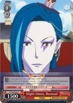 Slight Omen, Roswaal #RZ/S68-E029 · Weiss Schwarz