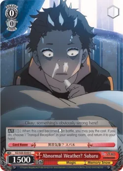 Abnormal Weather? Subaru #RZ/S68-E040 · Weiss Schwarz