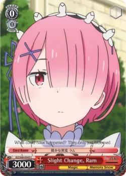 Slight Change, Ram #RZ/S68-E043 · Weiss Schwarz