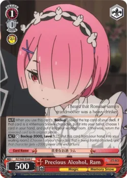 Precious Alcohol, Ram #RZ/S68-E044 · Weiss Schwarz