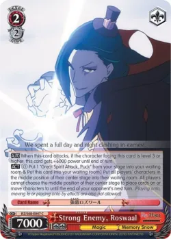 Strong Enemy, Roswaal #RZ/S68-E047 · Weiss Schwarz