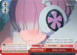 Daily Duties #RZ/S68-E049 · Weiss Schwarz