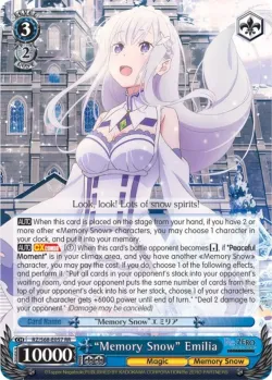 "Memory Snow" Emilia 「RZ/S68-E057」「EN」
