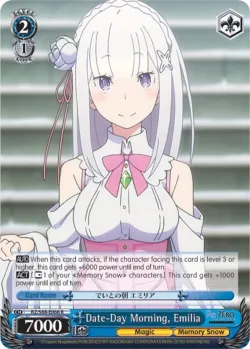 Date-Day Morning, Emilia 「RZ/S68-E066」「EN」