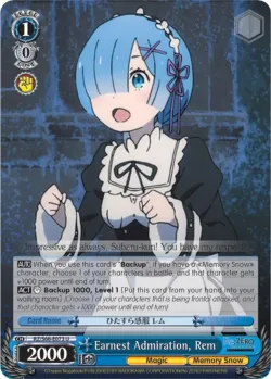 Earnest Admiration, Rem 「RZ/S68-E073」「EN」