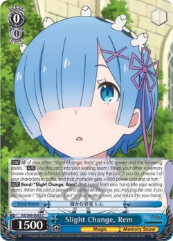 Slight Change, Rem 「RZ/S68-E082」「EN」