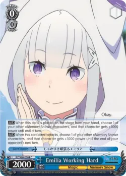 Emilia Working Hard 「RZ/S68-E084」「EN」