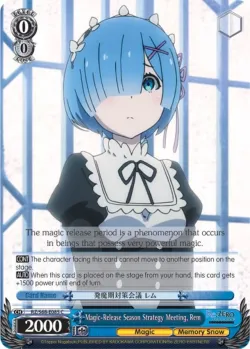 Magic-Release Season Strategy Meeting, Rem 「RZ/S68-E085」「EN」
