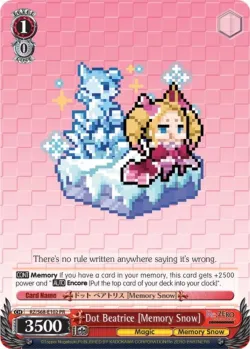 Dot Beatrice [Memory Snow] 「RZ/S68-E102」「EN」