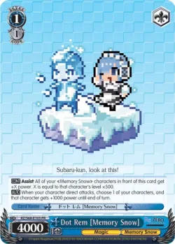 Dot Rem [Memory Snow] 「RZ/S68-E103」「EN」