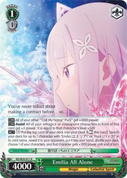Emilia All Alone 「RZ/SE35-E11」「EN」