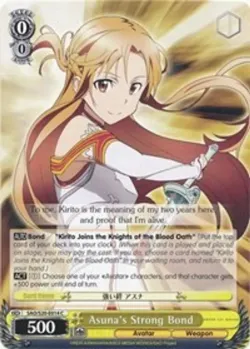 Asuna's Strong Bond #SAO/S20-E014 · Weiss Schwarz