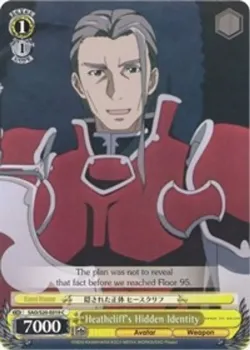Heathcliff's Hidden Identity #SAO/S20-E019 · Weiss Schwarz