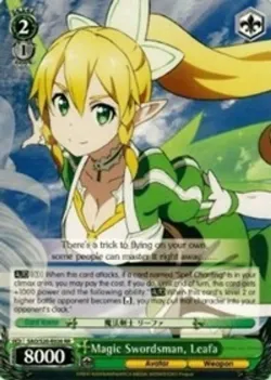 Magic Swordsman, Leafa #SAO/S20-E026 · Weiss Schwarz