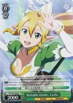 Reliable Guide, Leafa #SAO/S20-E028 · Weiss Schwarz