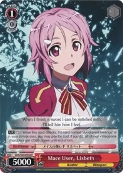 Mace User, Lisbeth #SAO/S20-E056 · Weiss Schwarz