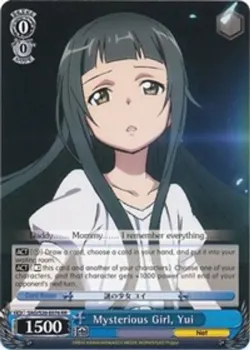 Mysterious Girl, Yui 「SAO/S20-E076」「EN」