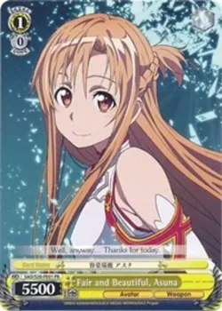 Fair and Beautiful, Asuna 「SAO/S20-PE01」「EN」