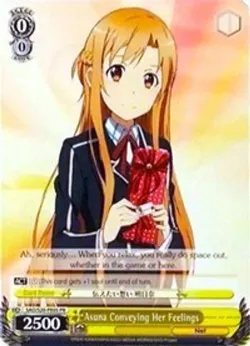 Asuna Conveying Her Feelings 「SAO/S20-PE05」「EN」