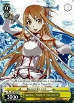 Asuna - Start of the Battle 「SAO/S20-TE02」「EN」