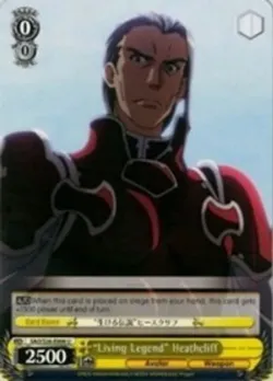 "Living Legend" Heathcliff #SAO/S26-E008 · Weiss Schwarz