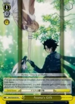 Asuna's Gift #SAO/S26-E018 · Weiss Schwarz