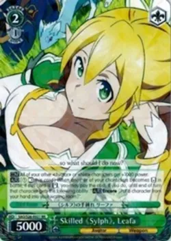 Skilled 《Sylph》, Leafa #SAO/S26-E021 · Weiss Schwarz