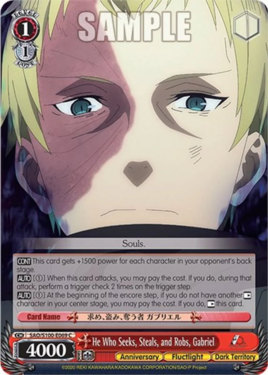 He Who Seeks, Steals, and Robs, Gabriel 「SAO/S100-E069」「EN」