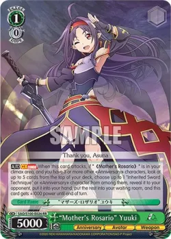 "Mother's Rosario" Yuuki #SAO/S100-E026 · Weiss Schwarz