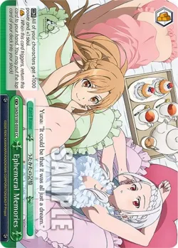 Ephemeral Memories 「SAO/S100-E058」「EN」