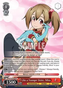 Like a Younger Sister, Silica 「SAO/S100-E060」「EN」