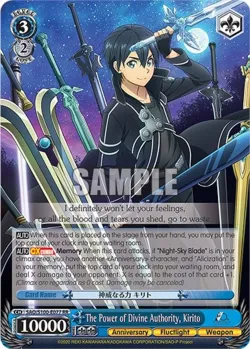 The Power of Divine Authority, Kirito 「SAO/S100-E077」「EN」