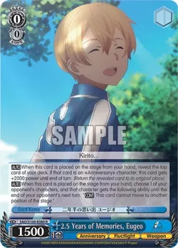2.5 Years of Memories, Eugeo 「SAO/S100-E080」「EN」