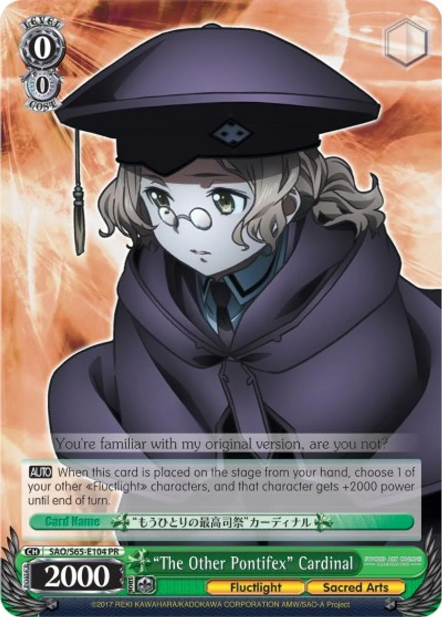 "The Other Pontifex" Cardinal 「SAO/S65-E104」「EN」
