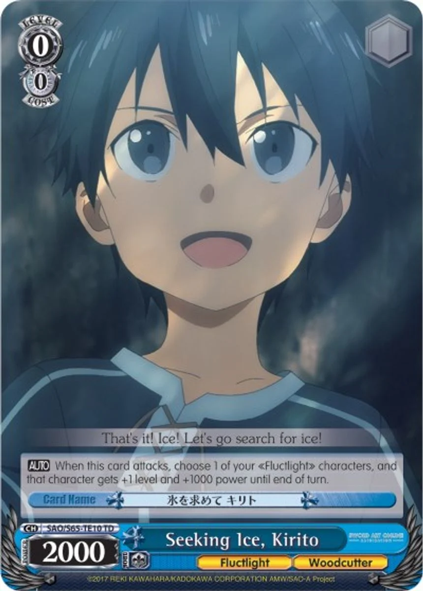 Seeking Ice, Kirito 「SAO/S65-TE10」「EN」