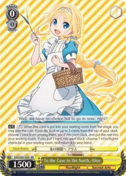 To the Cave in the North, Alice #SAO/S65-E001 · Weiss Schwarz